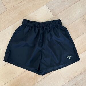 Prada women’s re-nylon shorts